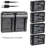 Kastar Battery Dual Usb Charger For Canon Oem LP-E12 Original LC-E12 LCE12. Fixed Price $28.99.
