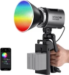 MS60C Rgbww Led Video Light, 65W, 2.4G/APP Control, 2700K-6500K, Bowens Mount. Fixed Price $247.34.