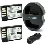 Wasabi Power Battery (2-PACK) And Dual Charger For Panasonic DMW-BLF19. Fixed Price $27.99.