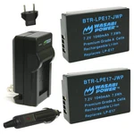 Wasabi Power Battery (2-PACK) And Charger KIT-BTR-LPE17 For Canon LP-E17. Fixed Price $19.95.