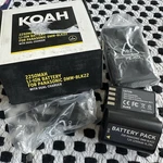Koah 2-PACK 2250MAH Batteries And Dual Usb-c Lcd Charger For Panasonic DMW-BLK22. Fixed Price $34.99.