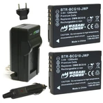 Wasabi Power Battery (2-PACK) And Charger For Panasonic DMW-BCG10. Fixed Price $25.99.