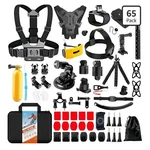 Hongdak 70IN1 Upgrade Action Camera Accessories Kit Compatible With Gopro.... Fixed Price $30.79.