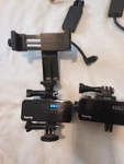 Gopro Hero 5 Plus 3 Suptig High Power Batteries &2 Ext Mic Adaptors. Fixed Price $155.00.