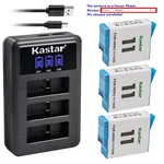 Kastar Battery Triple Charger For Gopro HERO11 HERO10 HERO9 Black Action Camera. Fixed Price $18.49.