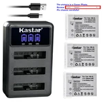 Kastar Battery Triple Usb Charger For Canon NB5L NB-5LH CB-2LXE. Fixed Price $17.99.