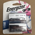 Energizer CRV3 Lithium Photo Batteries Battery Count, Expires 2029. Fixed Price $14.99.