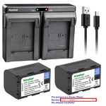 Kastar Battery Dual Charger For Oem SSL-JVC50 SSL-JVC70 SSL-JVC75 BN-S8I50. Fixed Price $103.99.