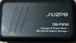 Jyjzpb DB-LPE6 Charger & Power Bank + 2 Batteries Sd Card Battery Storage Good. Fixed Price $45.00.