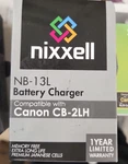 New Nixxell NB-13L Battery Charger For Canon CB-2LH. Fixed Price $10.33.