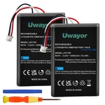 Uwayor PS5 Controller Battery, 4000MAH LIP1708 2 Pack, Black. Fixed Price $20.99.