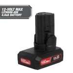 Hyper Tough 12V Max Lithium-ion 4.0AH Battery, Model 80104. Fixed Price $41.78.